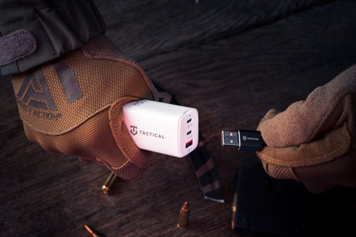 Зарядно Tactical FlashBang GaN 65W White - Image 5