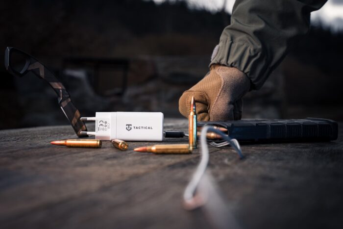 Зарядно Tactical FlashBang GaN 65W White - Image 6
