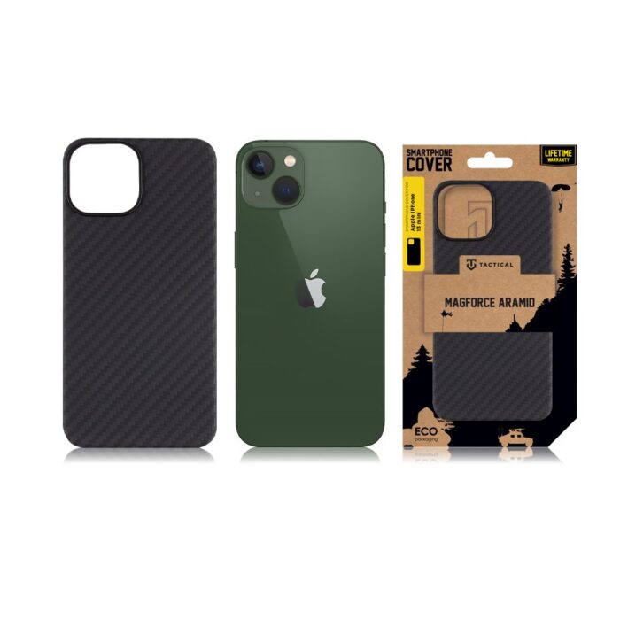 Калъф от Tactical MagForce Aramid Cover for Apple iPhone 13 mini Black - Image 4