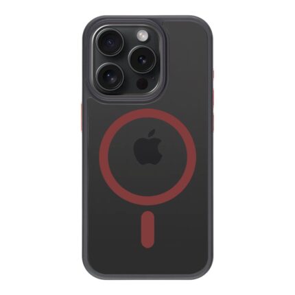 Калъф от Tactical MagForce Hyperstealth 2.0 Cover for iPhone 15 Pro Black/Red