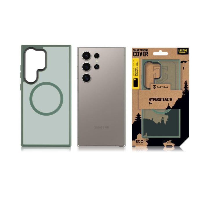 Калъф от Tactical MagForce Hyperstealth Cover за Samsung Galaxy S24 Ultra Forest Green - Image 3