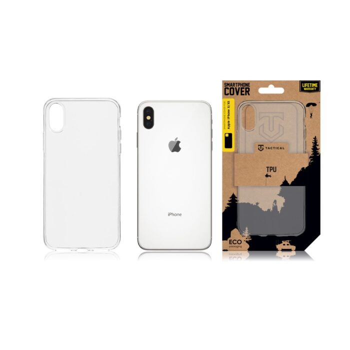 Калъф от Tactical TPU Cover за Apple iPhone X/XS Transparent - Image 3