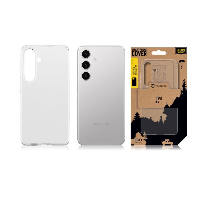Калъф Tactical TPU Cover for Samsung Galaxy S24 Transparent - Image 3