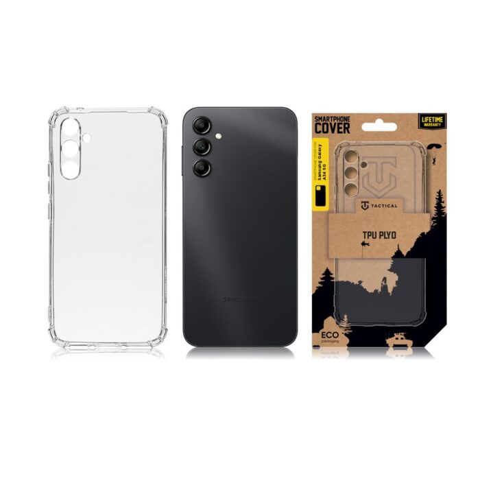 Калъф от Tactical TPU Plyo Cover за Samsung Galaxy A34 5G Transparent - Image 3