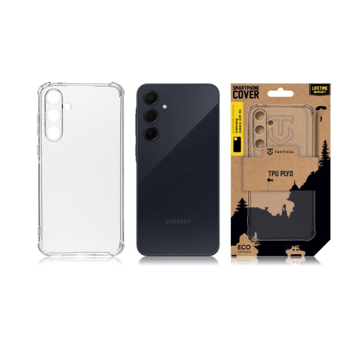 Калъф от Tactical TPU Plyo Cover за Samsung Galaxy A35 5G Transparent - Image 3