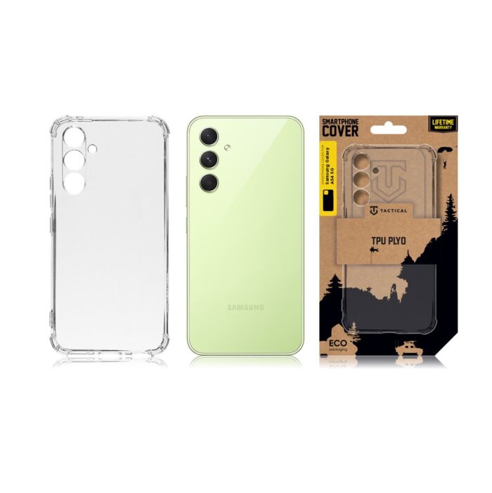 Калъф от Tactical TPU Plyo Cover for Samsung Galaxy A54 5G Transparent - Image 3