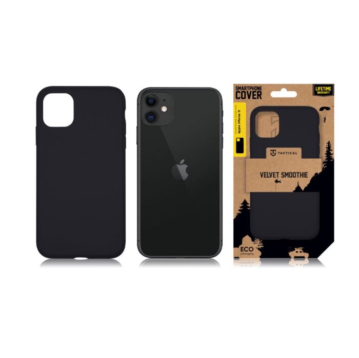 Калъф от Tactical Velvet Smoothie Cover за Apple iPhone 11 Asphalt - Image 3