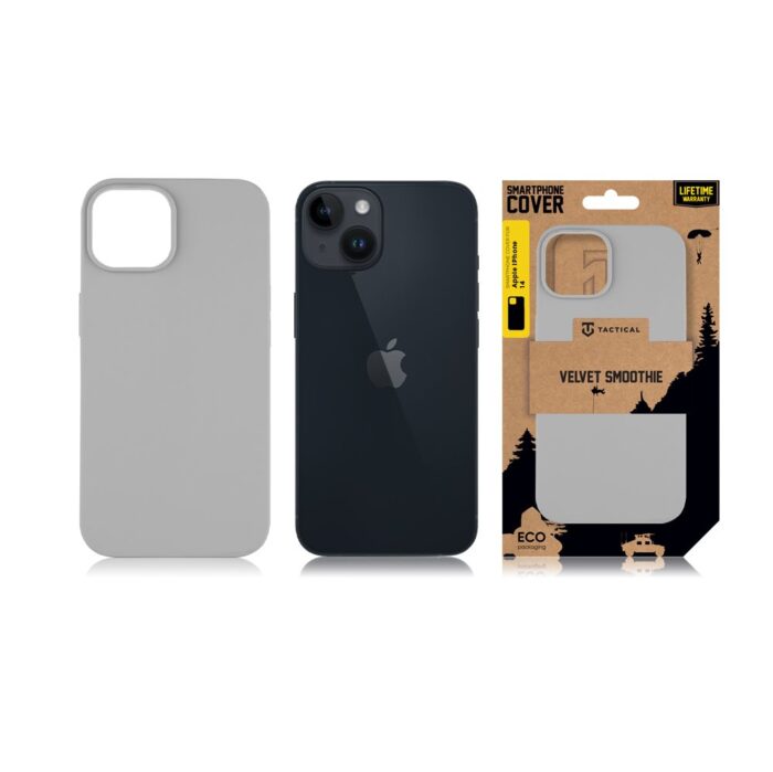 Калъф от Tactical Velvet Smoothie Cover for Apple iPhone 14 Foggy - Image 3