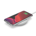 Безжично зарядно Belkin BOOST_CHARGE? 10W Wireless Charging Pad (AC Adapter Not Included) - White - Image 4