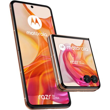 Смартфон Motorola Razr 50 Ultra 5G Dual Sim 12GB RAM 512GB - Peach Fuzz