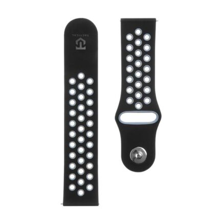 Каишка за часовник Tactical 267 Double Silicone Band 22mm Black/Grey