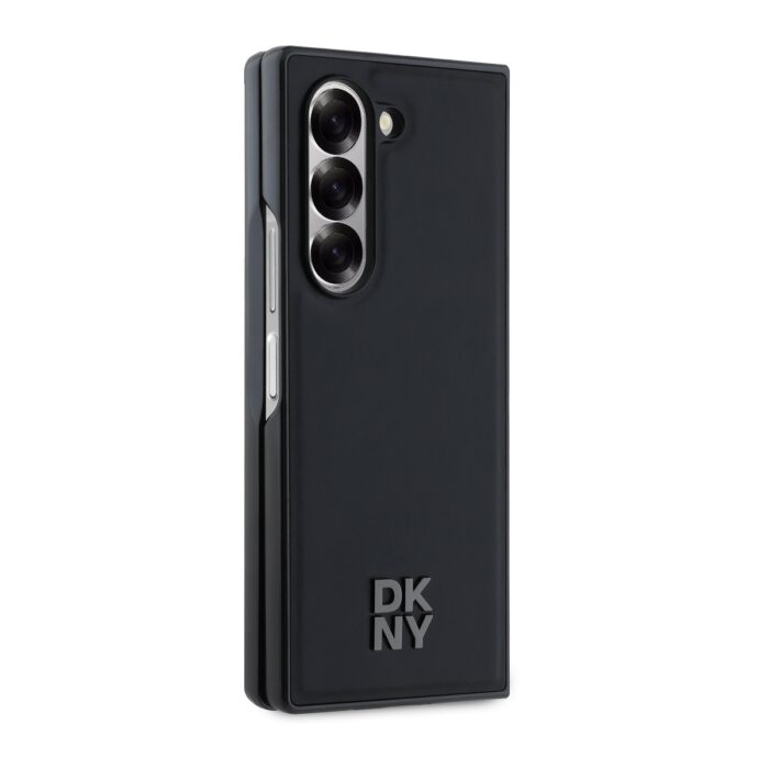 Калъф от DKNY PU Leather Stack Logo MagSafe Case for Samsung Galaxy Z Fold 6 Black - Image 3