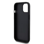 Калъф от 
Guess PU Fixed Glitter 4G Metal Logo Case за iPhone 13 Black - Image 5