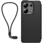 Калъф от Xiaomi Book Case with Necklace за Xiaomi Redmi Note 13 4G Blac - Image 2