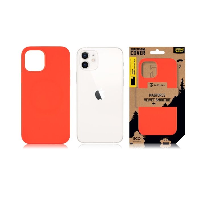 Калъф от Tactical MagForce Velvet Smoothie Cover за Apple iPhone 12/12 Pro Chilli - Image 4
