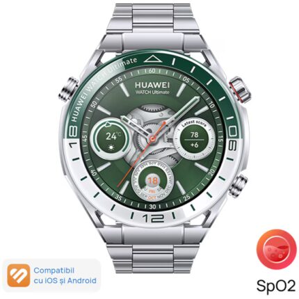 Часовник Huawei Watch Ultimate, Titanium Green