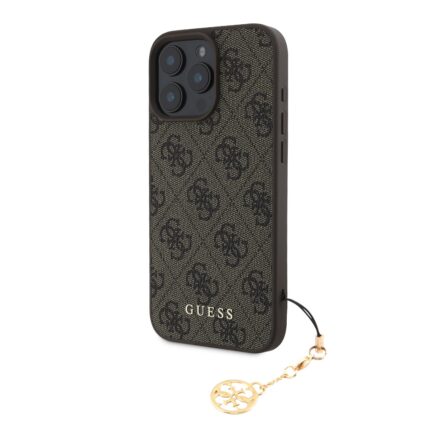 Калъф от Guess 4G Charm Case за iPhone 16 Pro Max Tone on Tone Brown