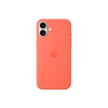 Калъф Apple за iPhone 16 Plus Silicone Case with MagSafe - Tangerine (SEASONAL)