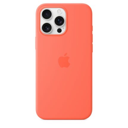 Калъф от Apple за iPhone 16 Pro Max Silicone Case with MagSafe - Tangerine (SEASONAL)