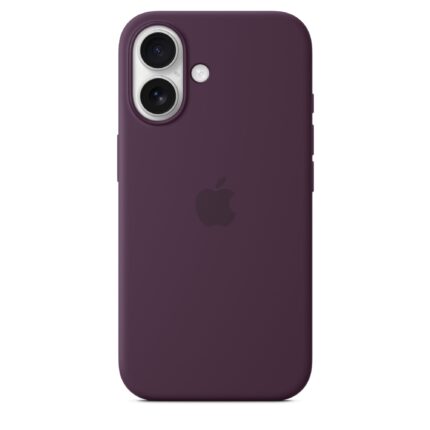 Калъф от Apple за iPhone 16 Silicone Case with MagSafe - Plum