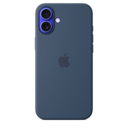 Калъф от Apple за iPhone 16 Plus Silicone Case with MagSafe - Denim