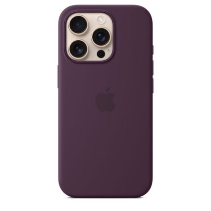 Калъф от Apple за iPhone 16 Pro Silicone Case with MagSafe - Plum
