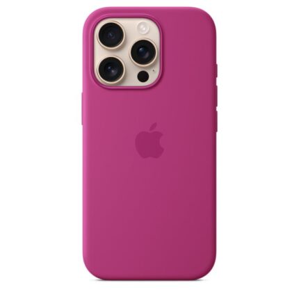 Калъф от Apple за iPhone 16 Pro Silicone Case with MagSafe - Fuchsia (Seasonal)