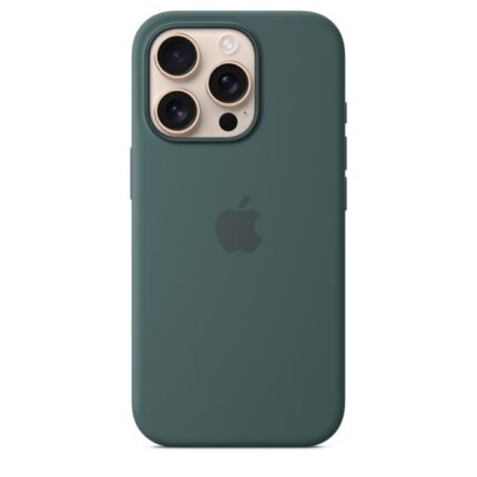 Калъф от Apple за iPhone 16 Pro Silicone Case with MagSafe - Lake Green (Seasonal)