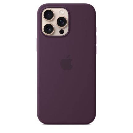 Калъф от Apple за iPhone 16 Pro Max Silicone Case with MagSafe - Plum