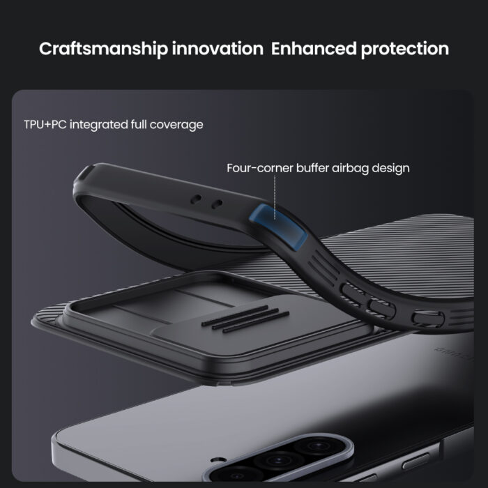 Калъф от Nillkin CamShield PRO Magnetic Hard Case за Samsung Galaxy A36 5G Black - Image 6