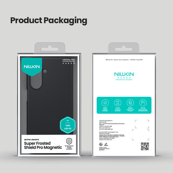 Калъф от Nillkin Super Frosted PRO Magnetic Back Cover за Samsung Galaxy A26 5G Black - Image 8