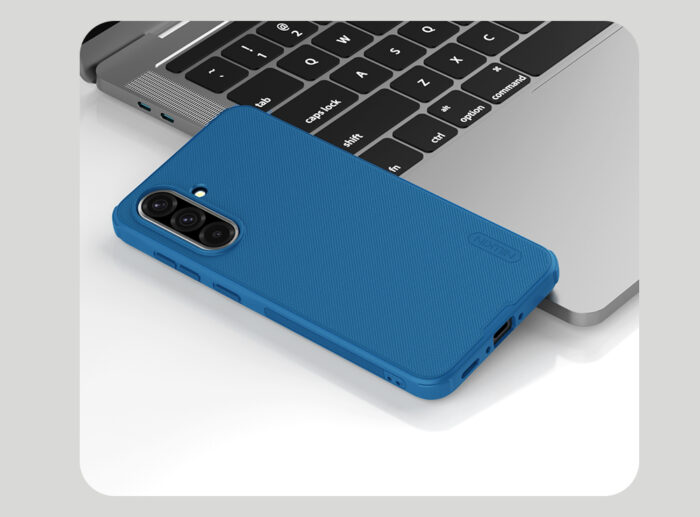Калъф от Nillkin Super Frosted PRO Back Cover за Samsung Galaxy A36 5G Blue - Image 6