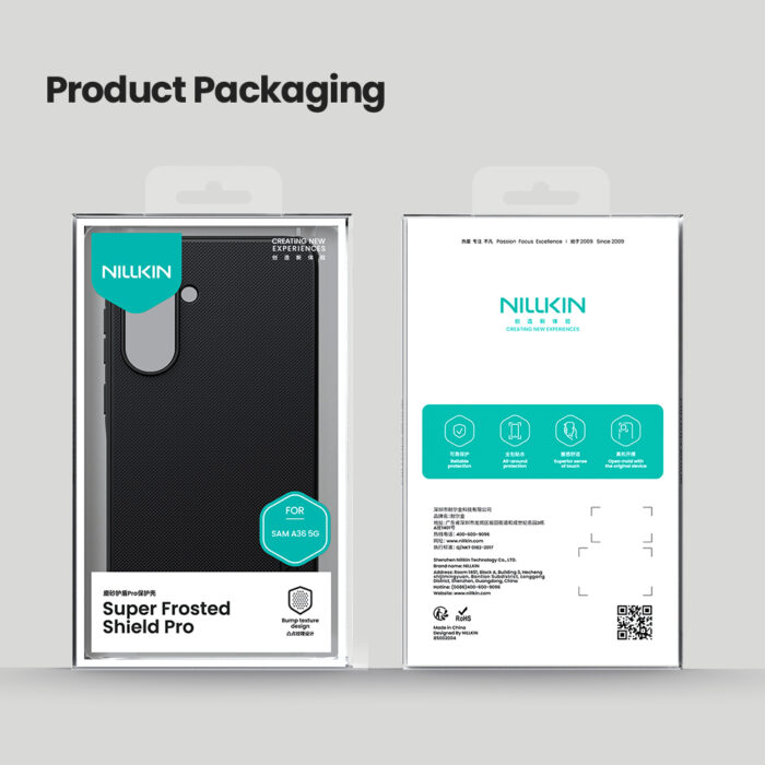 Калъф от Nillkin Super Frosted PRO Back Cover за Samsung Galaxy A36 5G Blue - Image 7