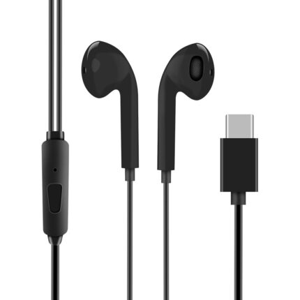 Слушалки от OBAL:ME Wired Earphones USB-C Black