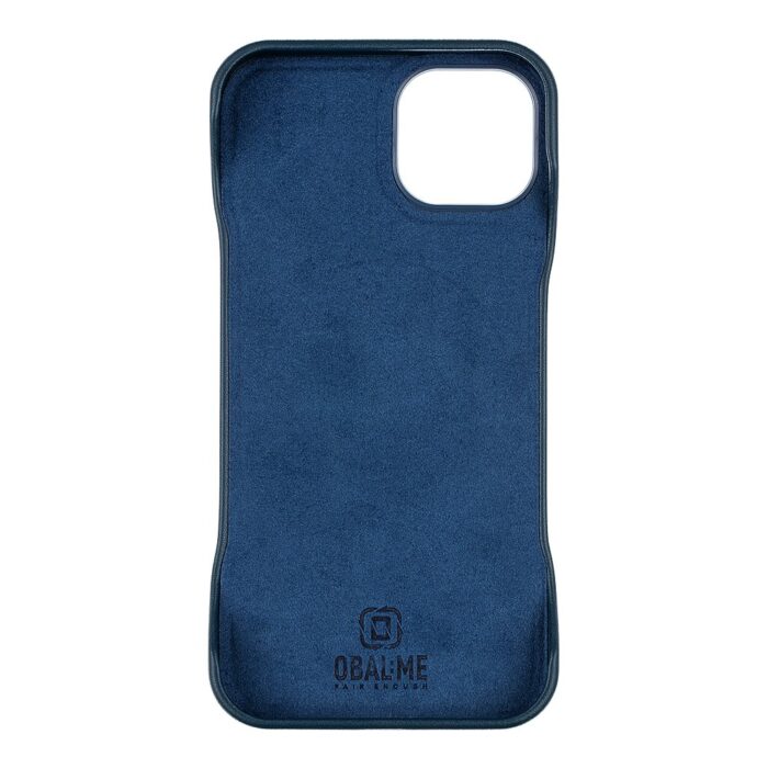 Калъф от OBAL:ME LeatherTanga Cover за Apple iPhone 13 Blue - Image 3