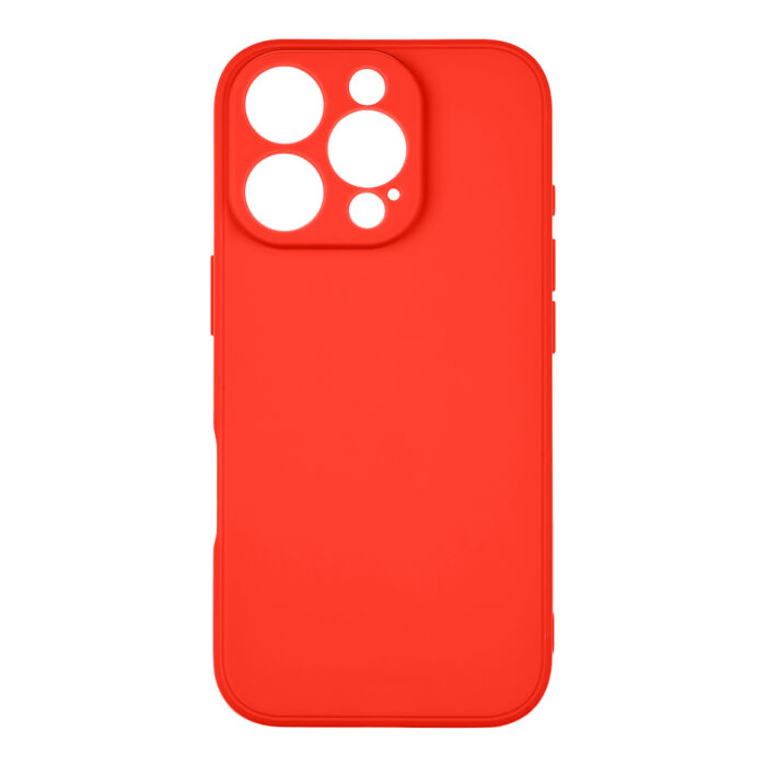 Калъф от OBALME Matte TPU Cover for Apple iPhone 16 Pro Red - Image 2
