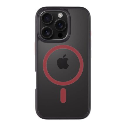 Калъф от Tactical MagForce Hyperstealth 2.0 Cover за iPhone 16 Pro Black/Red