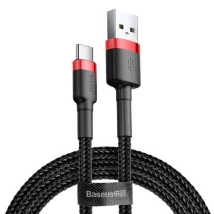 Кабел Baseus  Cafule Cable USB-C 3A 1m Red/Black