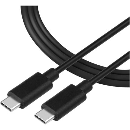 Кабел Tactical Smooth Thread Cable USB-C/USB-C 0.3m Black
