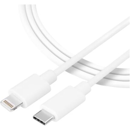 Кабел Tactical Smooth Thread Cable USB-C/Lightning 0.3m White