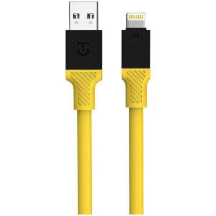 Кабел 
Tactical Fat Man Cable USB-A/Lightning 1m Yellow