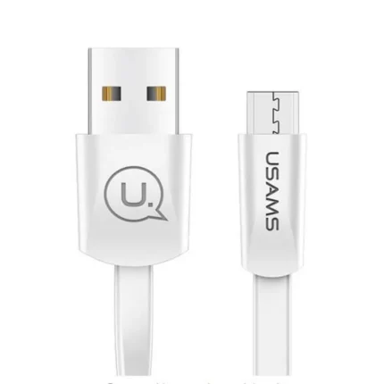 Дата кабел USAMS USB U-2 MICRO - white