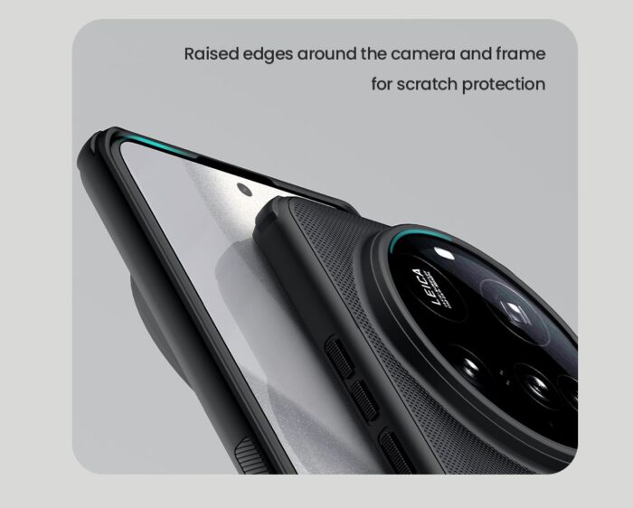 Калъф от Nillkin Super Frosted PRO Back Cover за Xiaomi 15 Ultra Black - Image 5