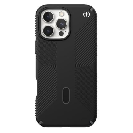 Калъф от Speck iPhone 16 Pro Max PRESIDIO2 GRIP +CL BLACK / SLATE GREY / WHITE