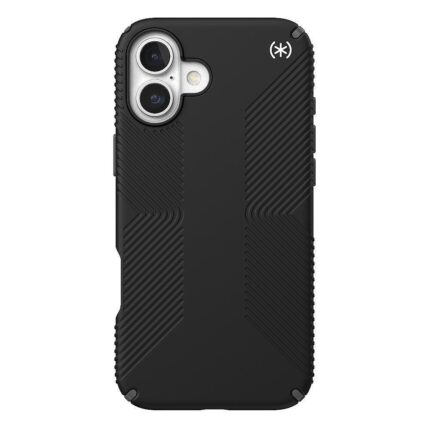 Калъф от Speck iPhone 16 Plus PRESIDIO2 GRIP BLACK / SLATE GREY / WHITE