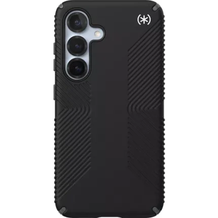 Калъф от Speck SAMSUNG S25 PRESIDIO2 GRIP + MAGNET BLACK/SLATE GREY/WHITE