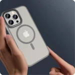Калъф от Tech-Protect 
MagMat 2 MagSafe case за iPhone
15 Pro Max - titanium matte - Image 2