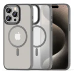 Калъф от Tech-Protect 
MagMat 2 MagSafe case за iPhone
15 Pro Max - titanium matte