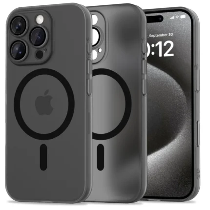 Калъф от Tech-Protect
MagSlim MagSafe Case за iPhone
16 Pro Max - Semi-Transparent