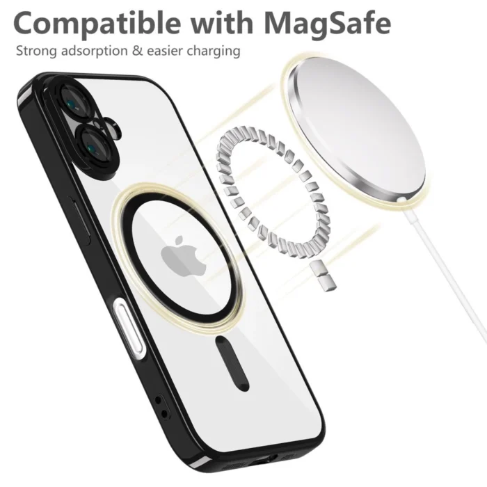 Калъф от Tech-
Protect MagFlex MagSafe iPhone
16 Case - Black - Image 5